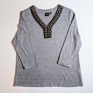 Rafaella Tunic Top gray XL